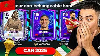 J'ai CONSTRUIT la MEILLEURE ÉQUIPE CAN 2025 sur FC MOBILE !